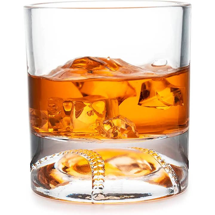 Baseball Whiskey Glass