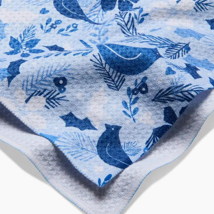 Tea Towel | Winter Birds