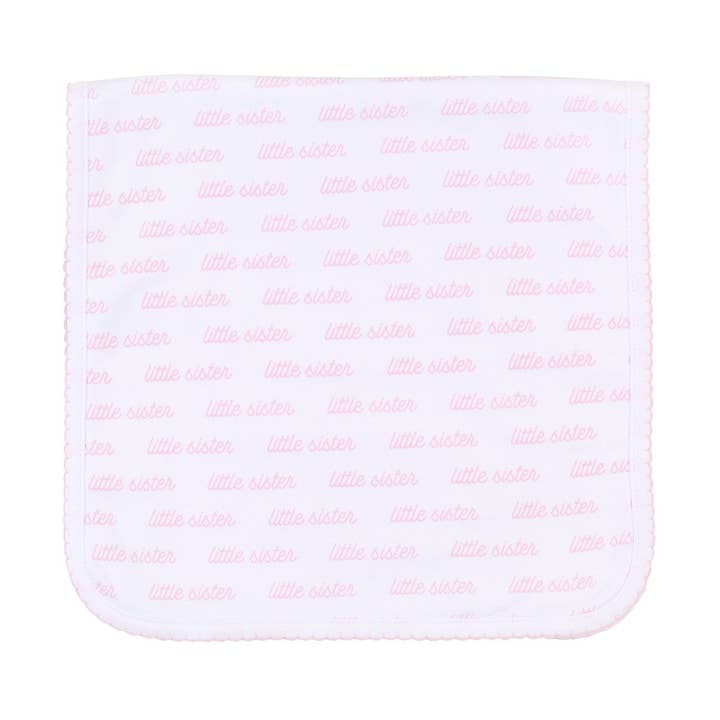 Burp Cloth | Little Sister Print