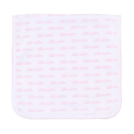Burp Cloth | Little Sister Print