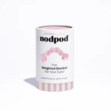 Weighted Sleep Mask | Resort Collection Pink Cabana