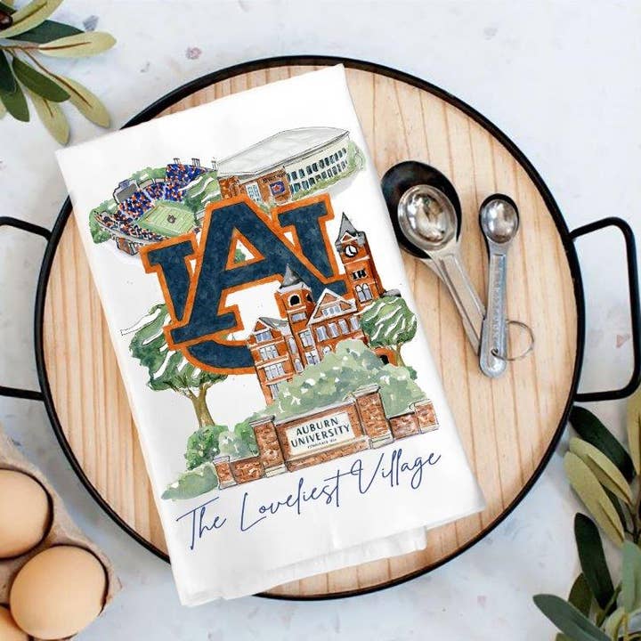 Landmark Tea Towels | Auburn