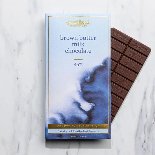 Brown Butter Milk Chocolate Bar 45%