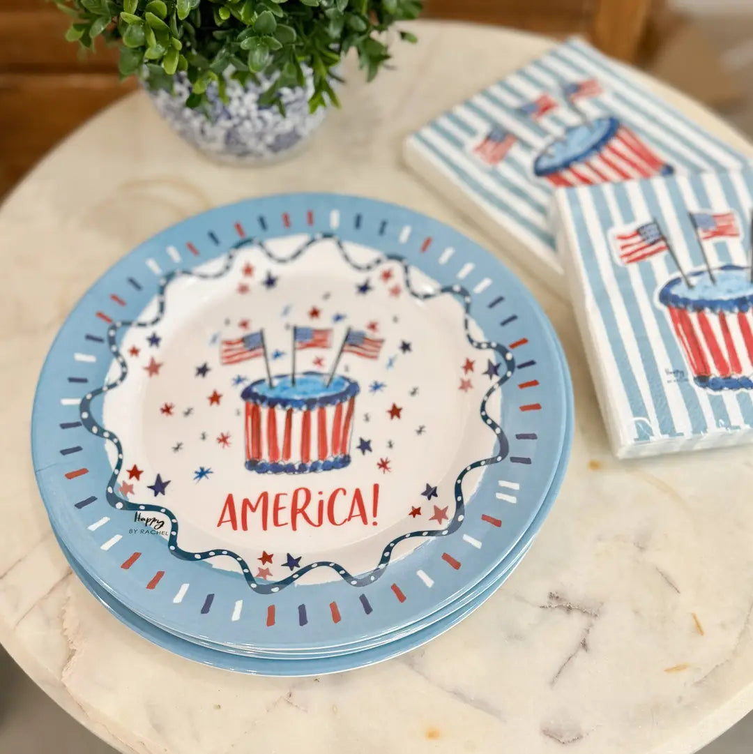 Celebrate America Melamine Plate
