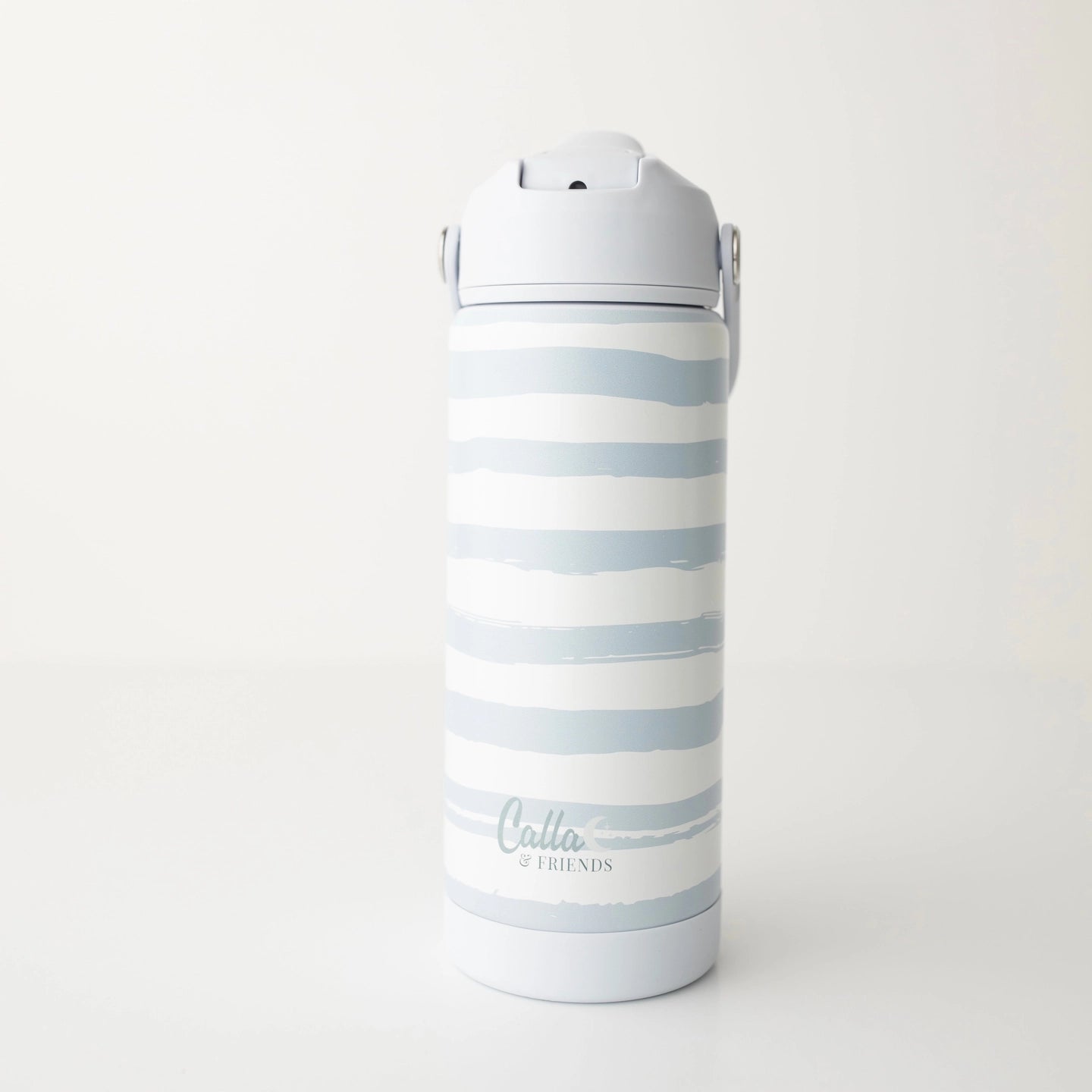 The Kyler Tumbler | Brush Stripes Blue