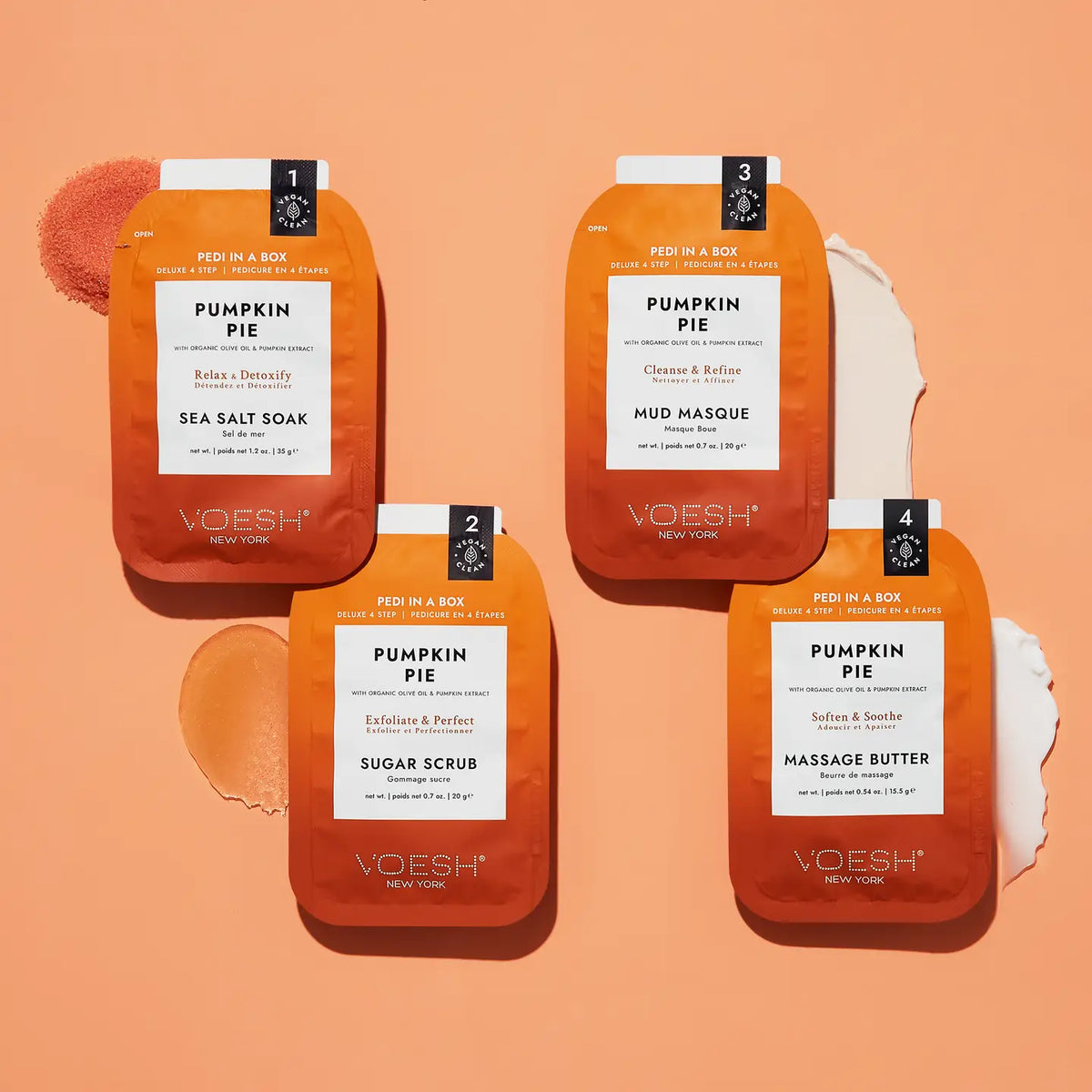 Pedi in A Box 4 Step | Pumpkin Pie