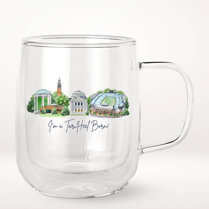 Landmark Glass Mug | UNC