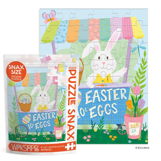 Jigsaw Puzzle Snax | Easter Egg Cart