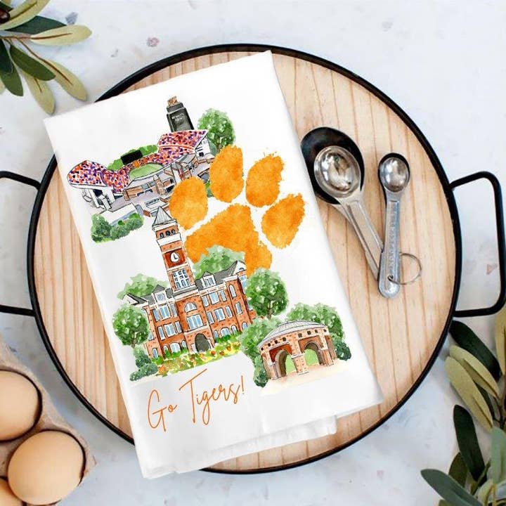 Landmark Tea Towels | Clemson