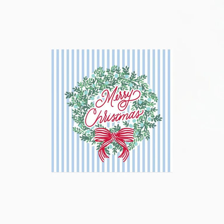 Cocktail Napkins | Wreath & Ribbon