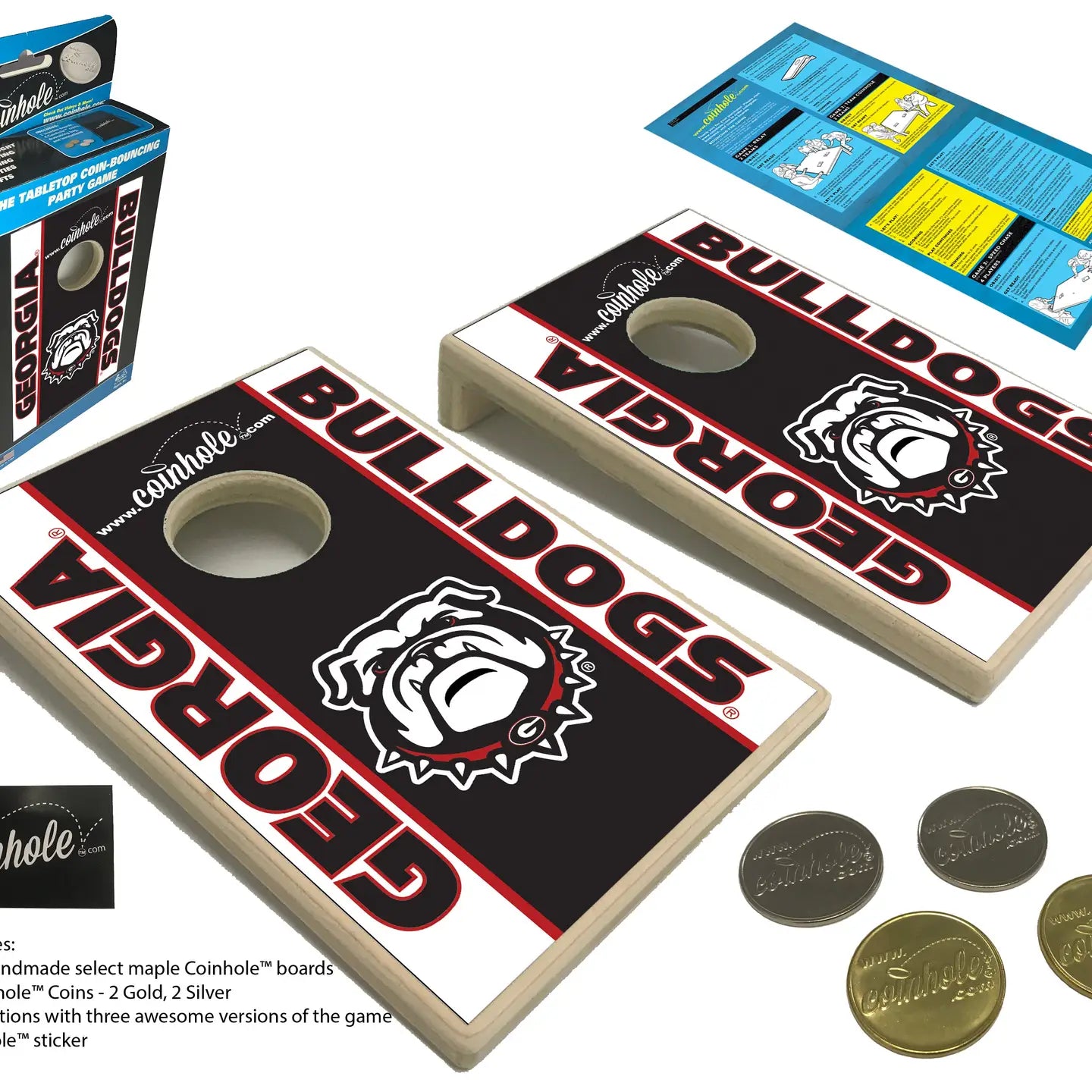 Coinhole Tabletop Game Set | University of Georgia