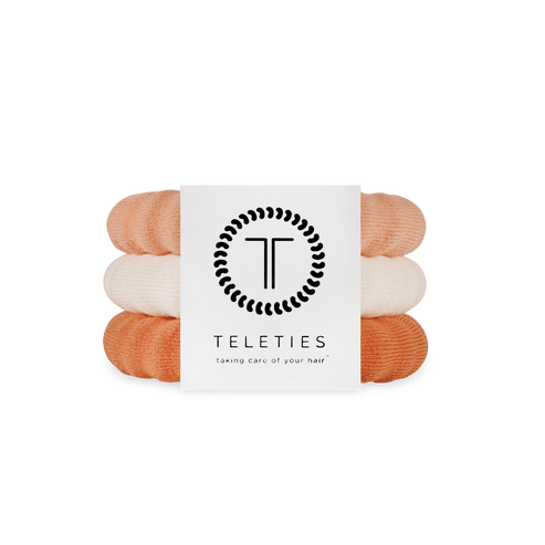 Teleties Nylon Hair Ties | For the Love of Nudes | Large