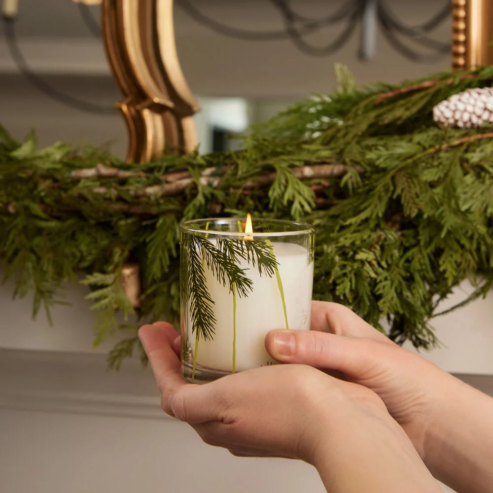 6.5oz Candle | Pine Needle Design | Frasier Fir