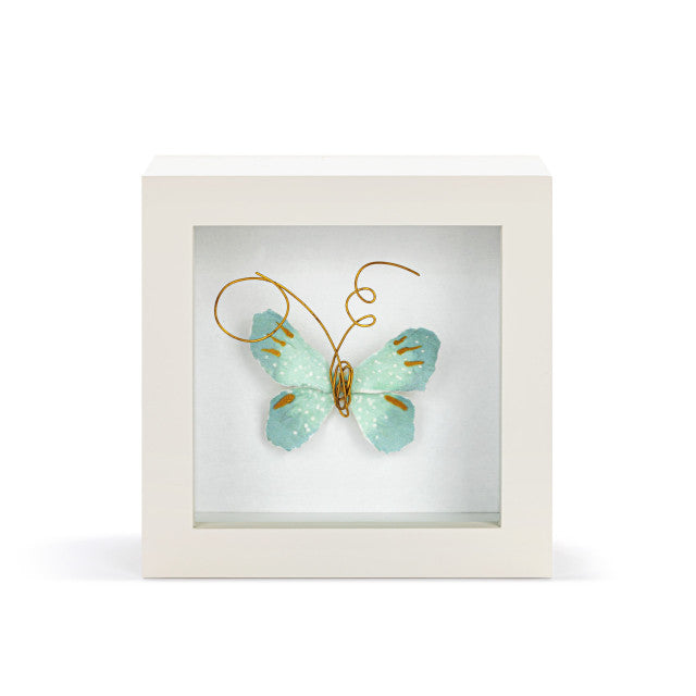 Butterfly Shadow Box | Blue Skies
