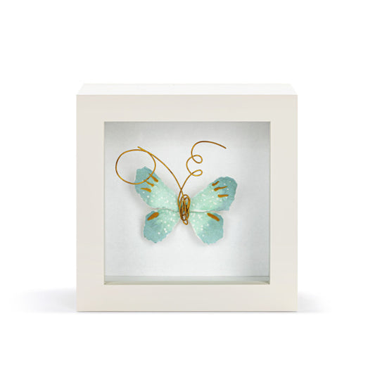 Butterfly Shadow Box | Blue Skies