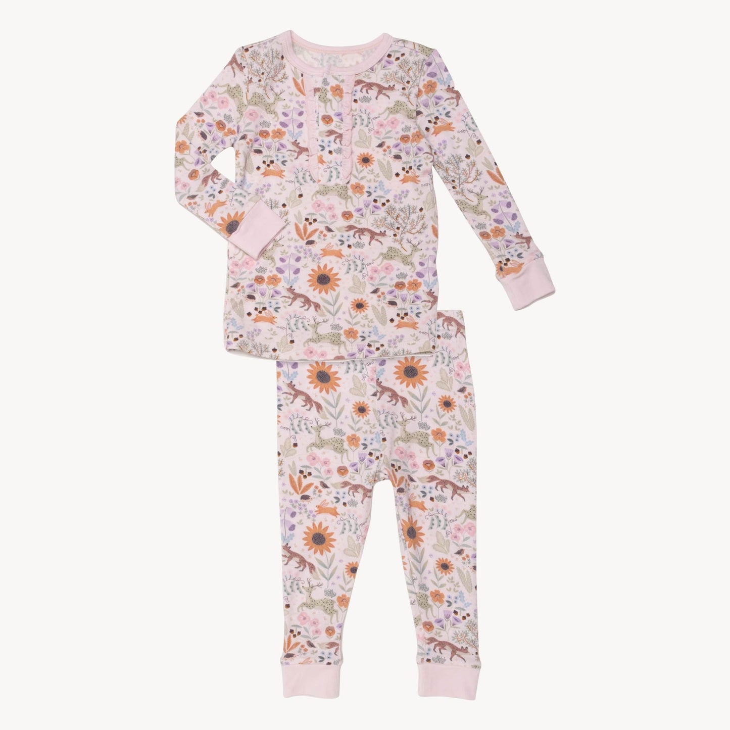 Long Sleeve Pajama Set | Garden of Dreams