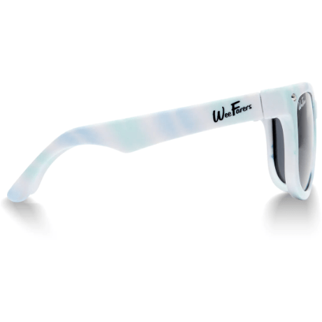 WeeFarers® Polarized Sunglasses | Tie Dye Blue-Green | Assorted Sizes