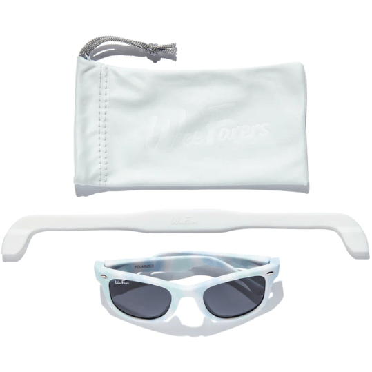 WeeFarers® Polarized Sunglasses | Tie Dye Blue-Green | Assorted Sizes