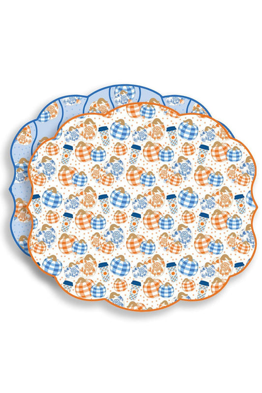 Fall Paper Placemats | For Pete's Sake Pottery