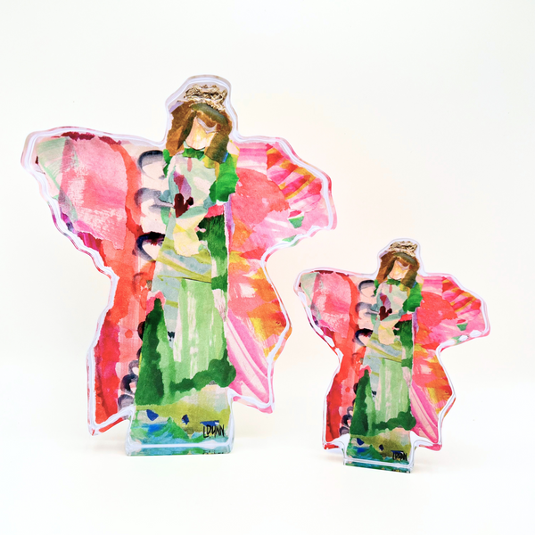 Large Acrylic Angel | Harper
