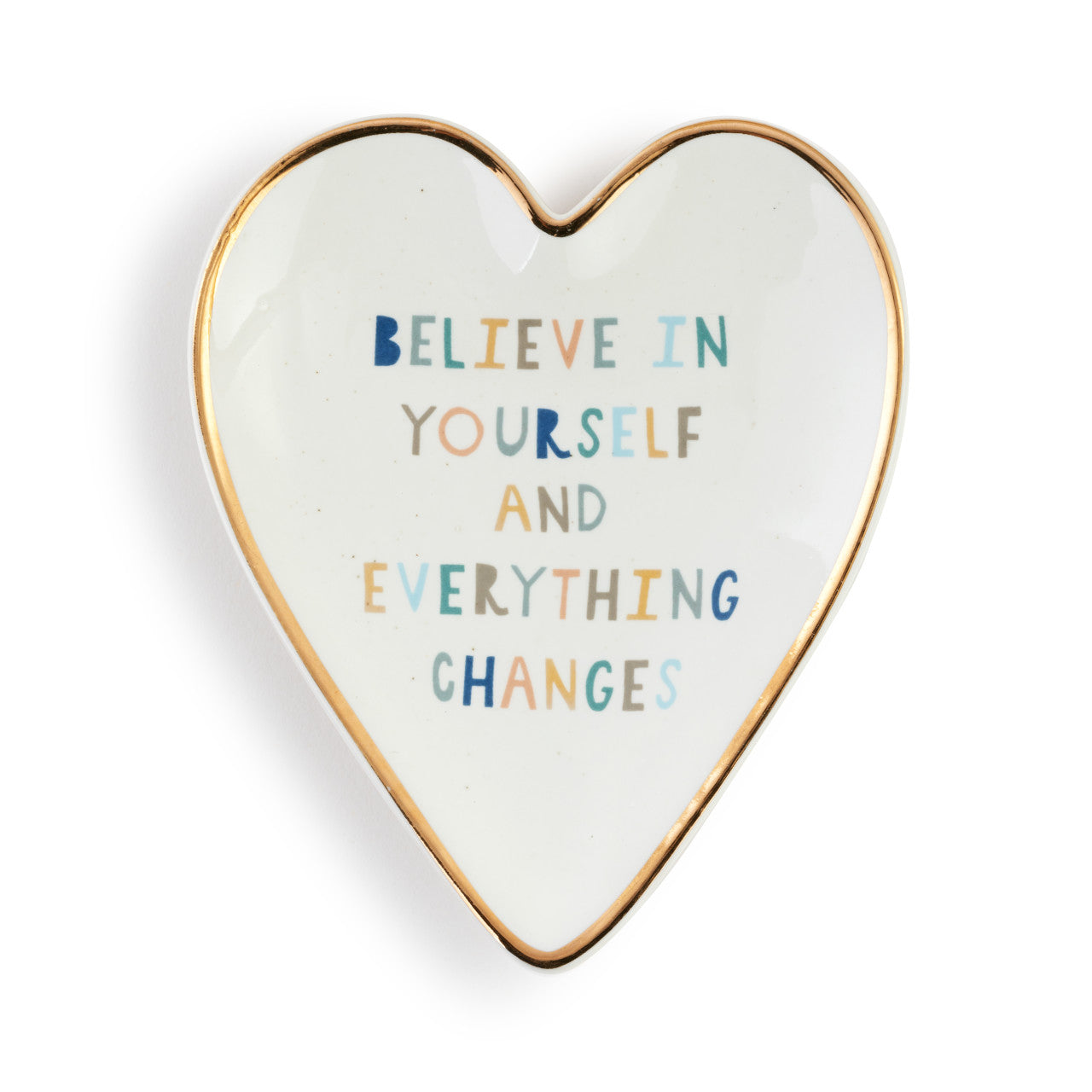 Heart Trinket Dish | Believe in Yourself
