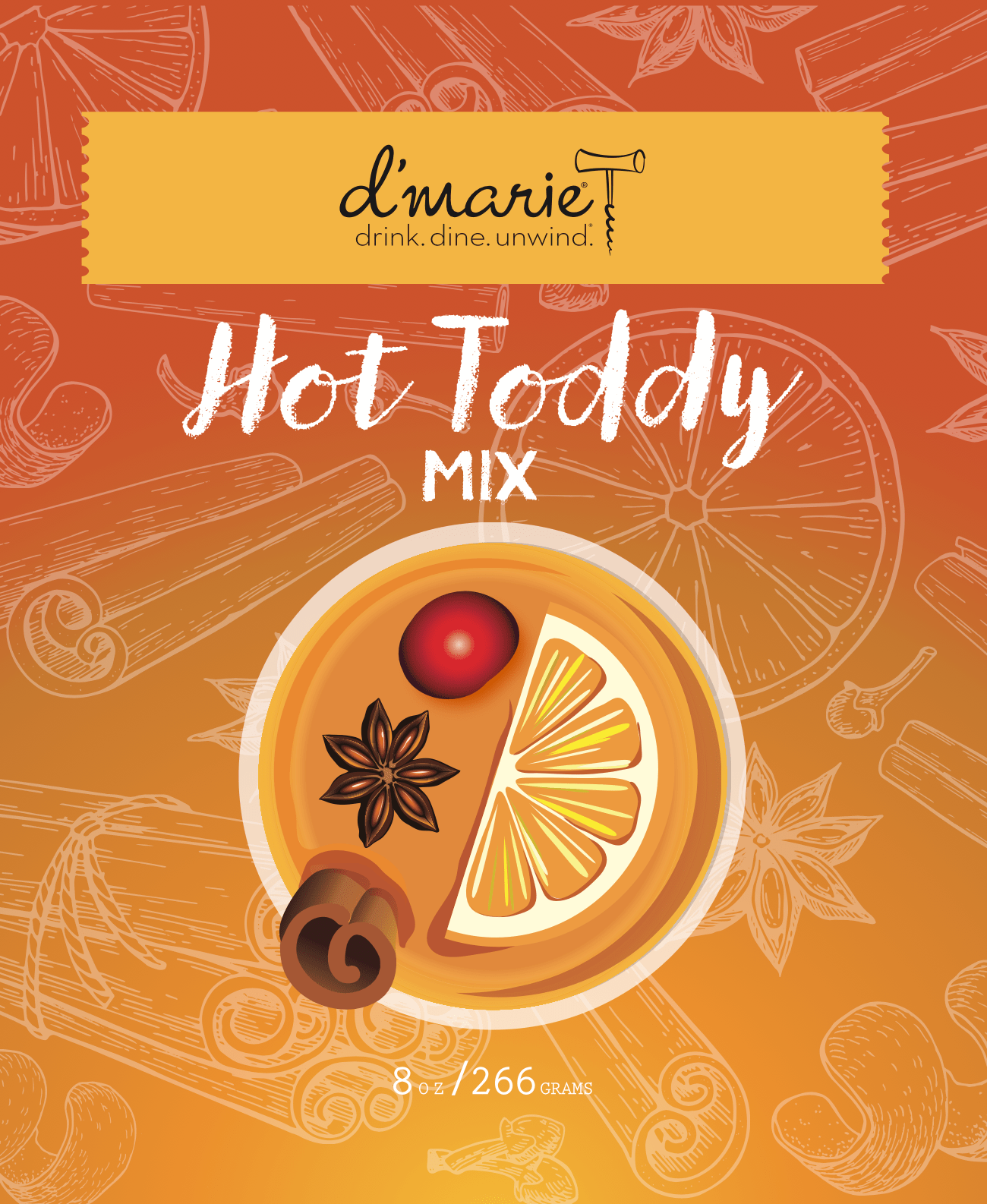 Cocktail Mix | Slow Cooker Hot Toddy