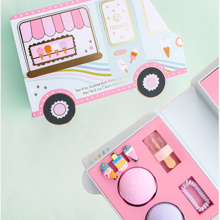 Ice Cream Truck Bath Balm Set