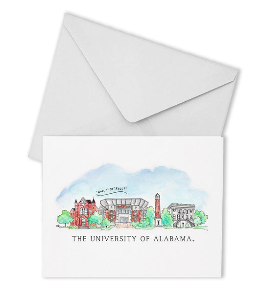 Notecards | Alabama Skyline