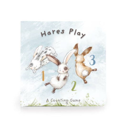 Board Book - Hares Play: A Counting Book