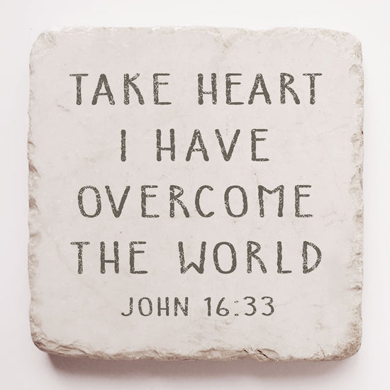 Stone Magnet - John 16:33