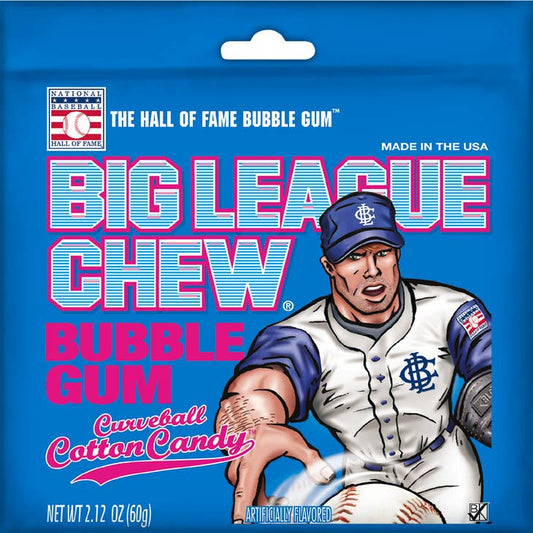 Big League Chew Cotton Candy Bubble Gum