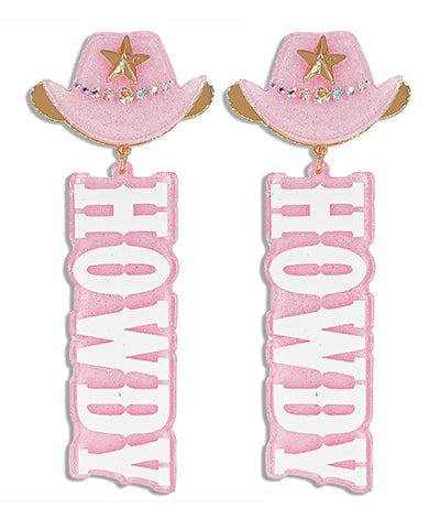 Star Hat & Howdy Earrings