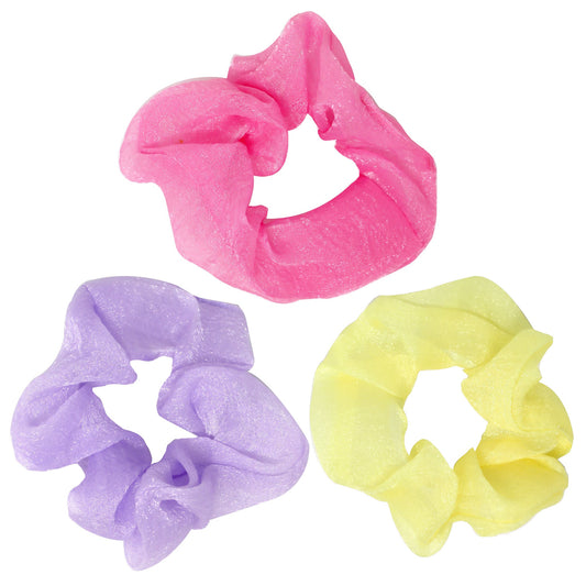 Pastel Hair Scrunchies Set