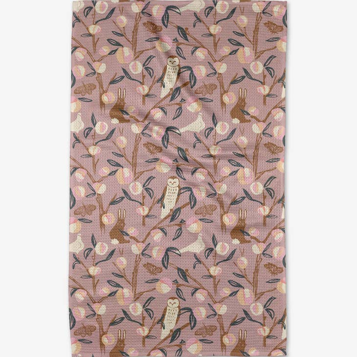 Tea Towel - Peach Tree