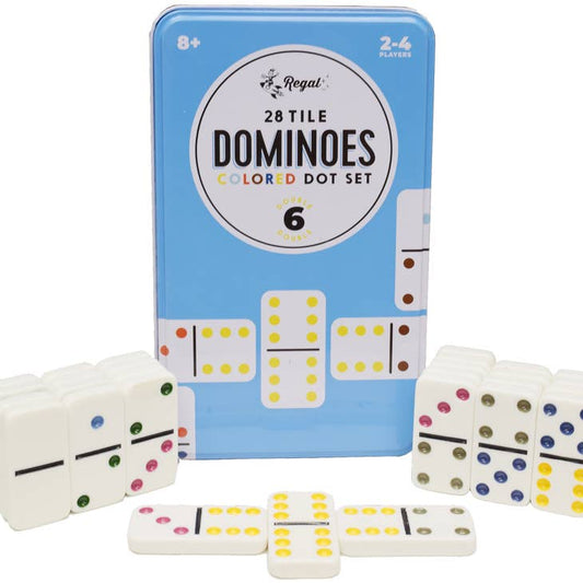 Dominoes Colored Dot Set
