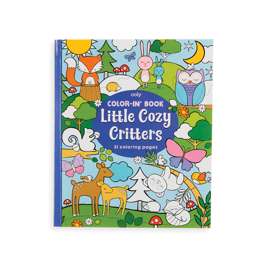 Color-in' Book | Little Cozy Critters