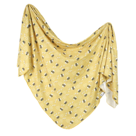 Knit Blanket - Honeycomb
