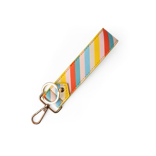 Peek-A-Boo Wrislet Keychain - Stripes