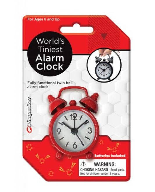 World's Tiniest Alarm Clock
