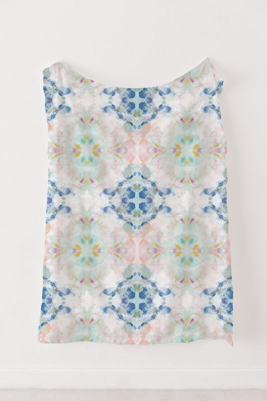 Plush Throw - Kei - White