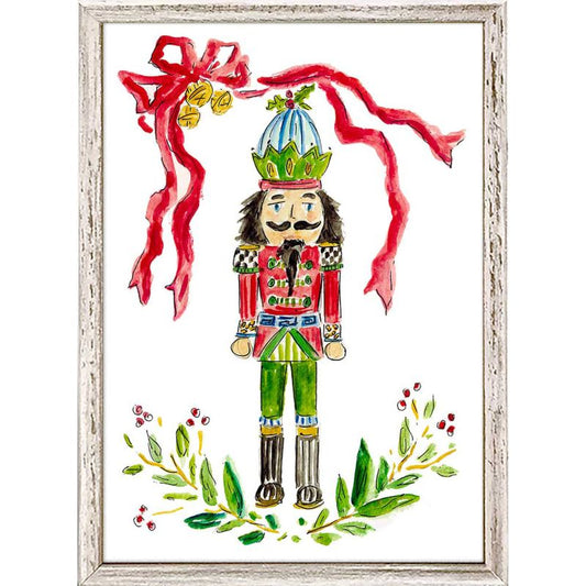 Nutcracker Christmas, Mini Framed Canvas
