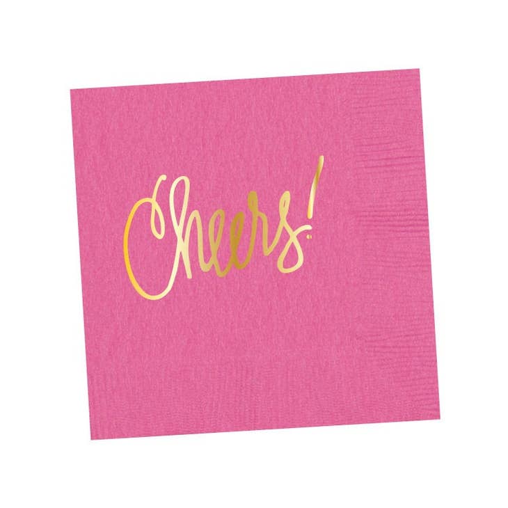 Cocktail Napkins | Cheers! (Assorted)