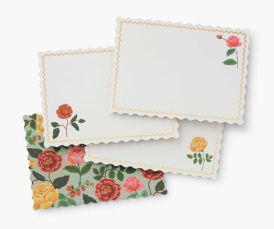 Roses Stationery Set