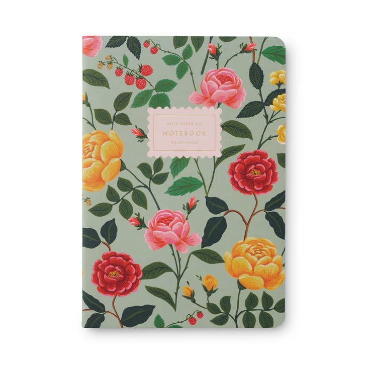 Assorted Set of 3 Notebooks | Roses