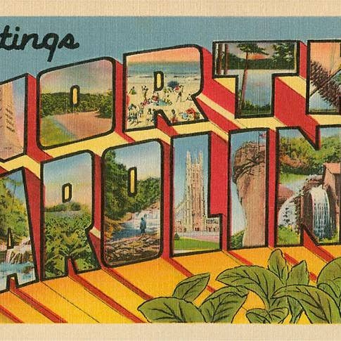 Greetings from North Carolina - Postcard