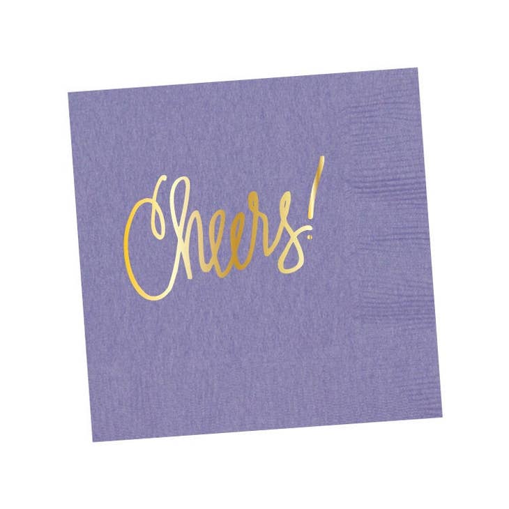 Cocktail Napkins | Cheers! (Assorted)