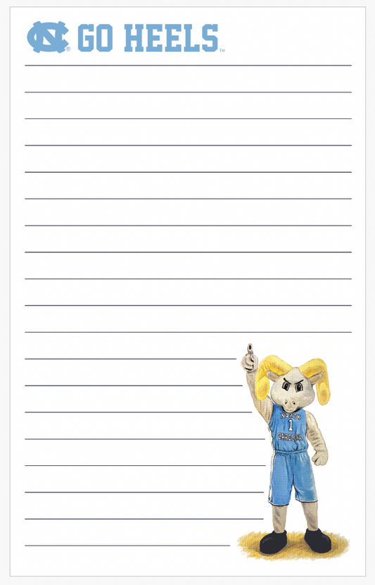 Notepad | UNC Mascot