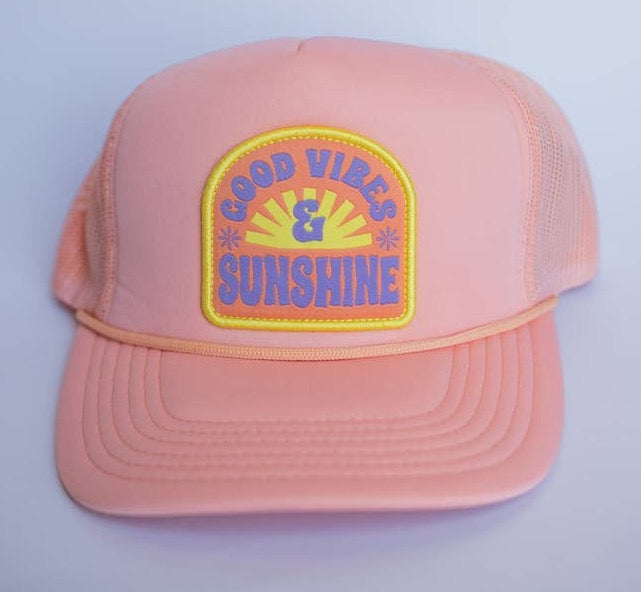 XOXO | Good Vibes & Sunshine Trucker | Adult