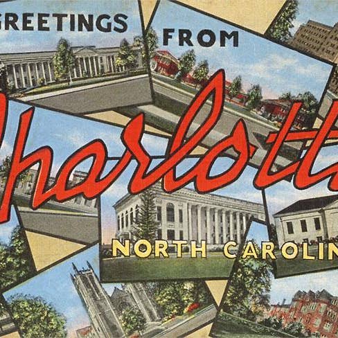 Greetings from Charlotte - Postcard