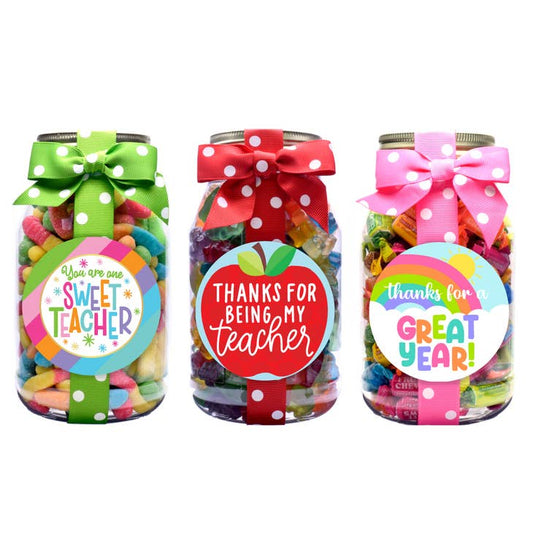 Quart Jar | Candy | Teacher